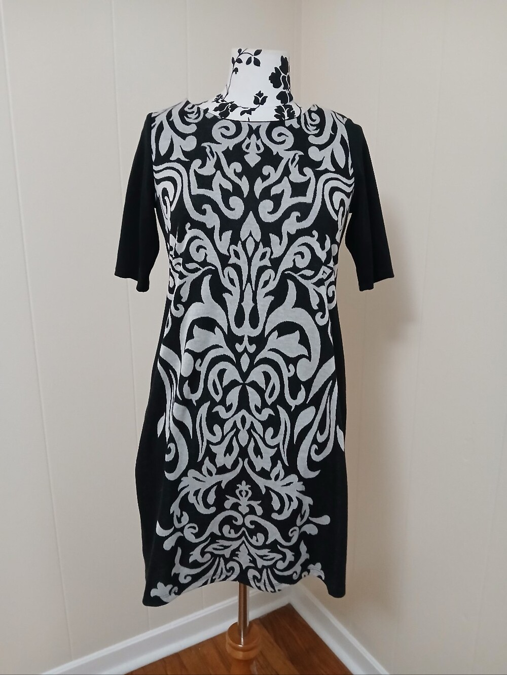 Sunny Leigh Dress with Ornate Pattern